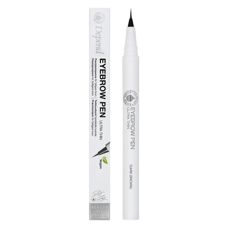 Bild 2 för Depend PE Eyebrow Pen Ultra Thin  Dark brown