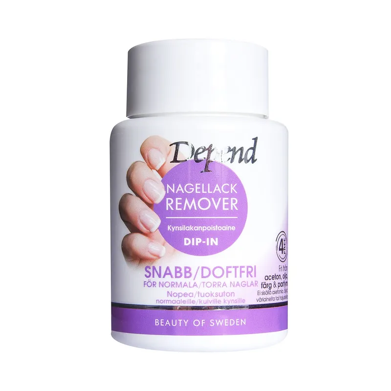 Bild 1 för Depend Remover Dip-in lila 75 ml