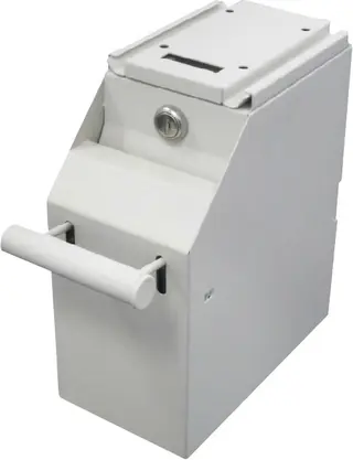 Produktfoto för Deposit box for bills, 4 keys, fittings for suspension