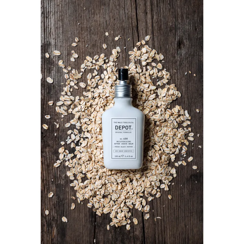 Bild 2 för Depot, 400 Shave Specifics No. 408, Fresh Black Pepper, Moisturizing, After-Shave Balm, 100 ml