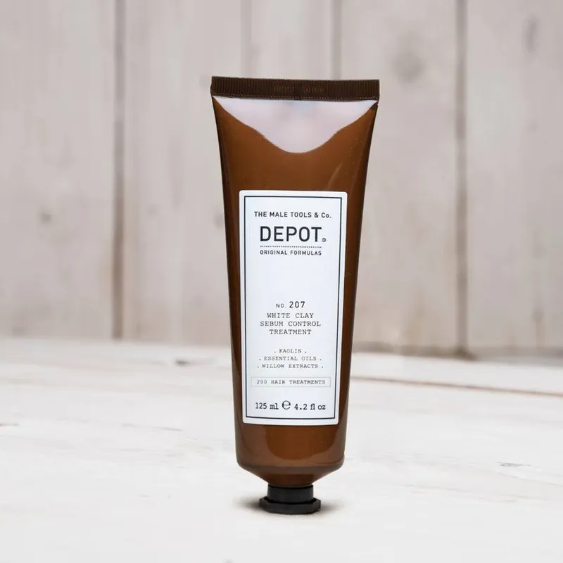 Bild 2 för DEPOT MALE TOOLS No. 207 White Clay Sebum Control Treatment 125 ml