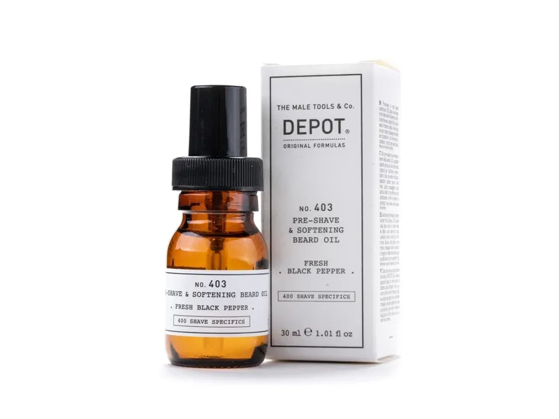 Alternativ bild 0 för Depot No. 403 Pre-Shave & Softening Beard Oil 30 ml