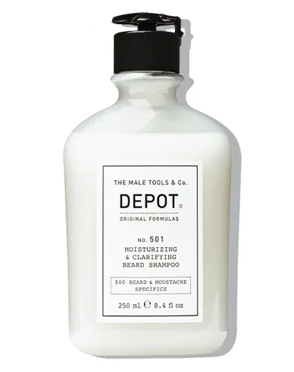Bild 2 för Depot No. 501 Moisturizing & Clarifying Beard Shampoo 250 ml