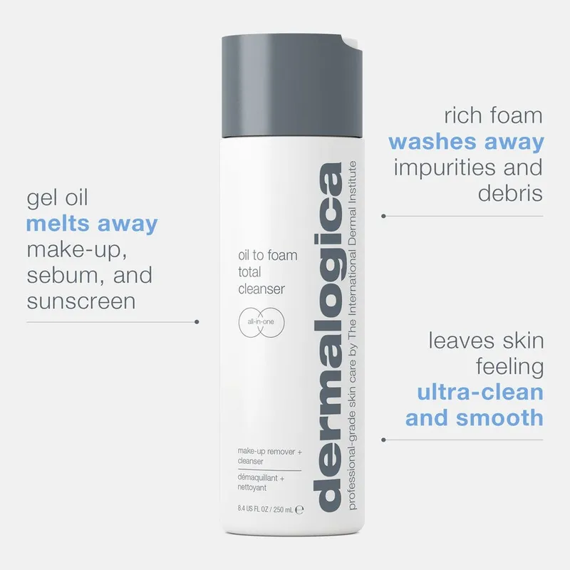 Bild 9 för Dermalogica Oil to Foam Total Cleanser 250 ml