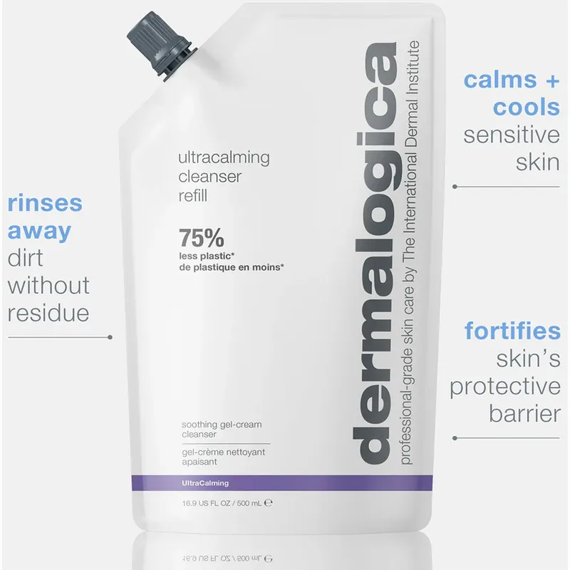 Bild 2 för Dermalogica UltraCalming Cleanser Refill 500 ml