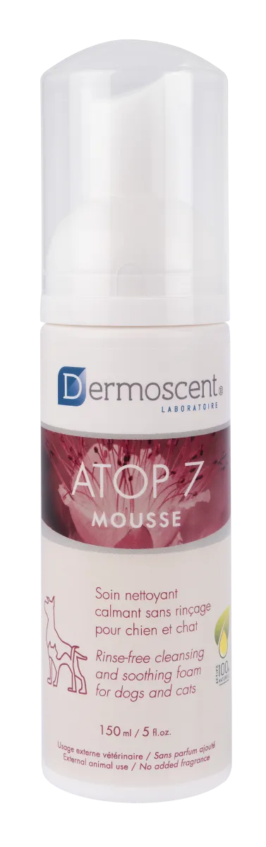 Alternativ bild 0 för Dermoscent ATOP 7 Mousse för hundar & katter 150 ml