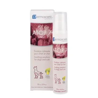 Produktfoto för Dermoscent ATOP 7 Spray för hundar & katter 75 ml