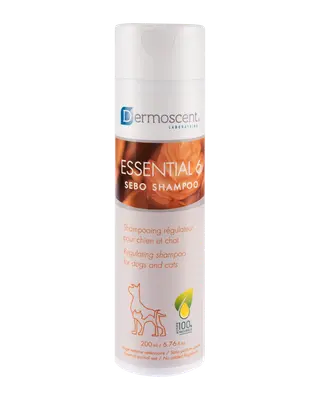 Produktfoto för Dermoscent Essential 6 Sebo Shampoo för hundar & katter 200 ml