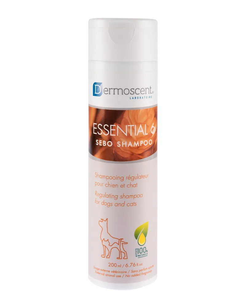 Alternativ bild 0 för Dermoscent Essential 6 Sebo Shampoo för hundar & katter 200 ml