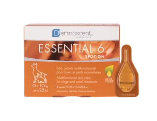 Produktfoto för Dermoscent Essential 6 Spot-on för Hundar & Små Däggdjur 0-10 kg