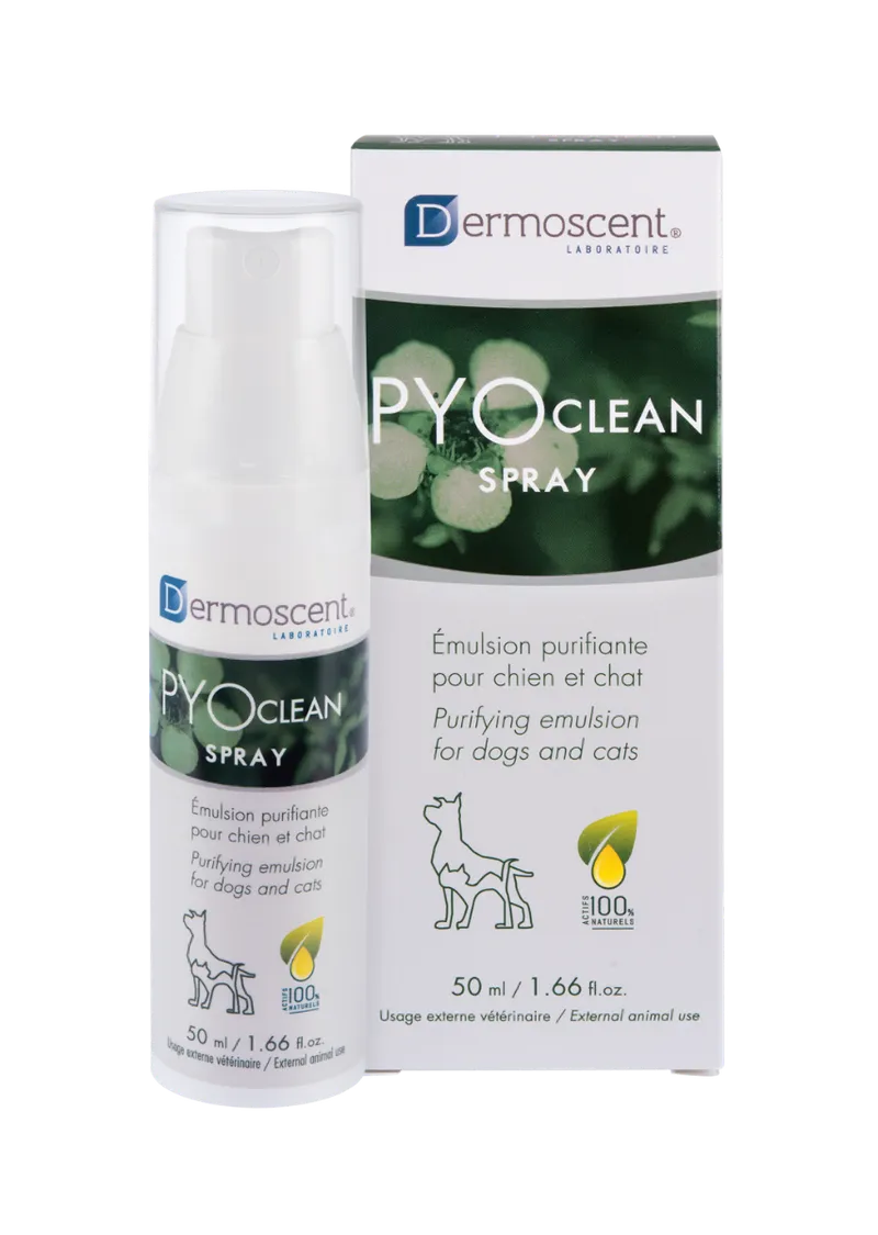 Alternativ bild 0 för Dermoscent PYOclean Spray 50 ml