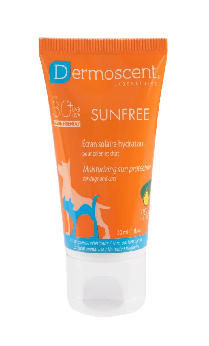 Alternativ bild 0 för Dermoscent SunFREE SPF30+ för Kundar & Katter 30 ml