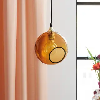Produktfoto för Design By Us - Ballroom Taklampa Amber