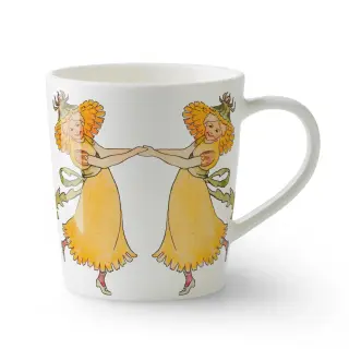 Produktfoto för Design House Stockholm - Elsa Beskow Mugg/öra 40 cl Maskrosflickor