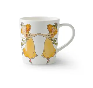 Produktfoto för Design House Stockholm - Elsa Beskow Mugg/öra 40 cl Maskrosflickor