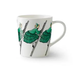 Produktfoto för Design House Stockholm - Elsa Beskow Mugg/öra 40 cl Tant Grön