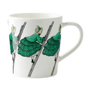 Produktfoto för Design House Stockholm - Elsa Beskow Mugg/öra 40 cl Tant Grön