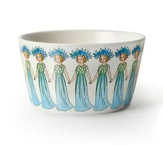 Produktfoto för Design House Stockholm - Elsa Beskow Skål 50 cl Blåklint