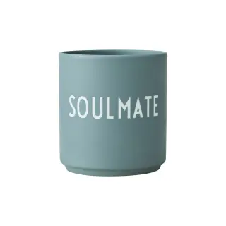 Produktfoto för Design Letters - Favourite Cup Soulmates Ljusgrön