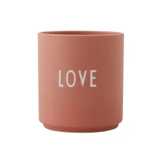 Produktfoto för Design Letters - Favourite Mugg Love 25 cl Nude