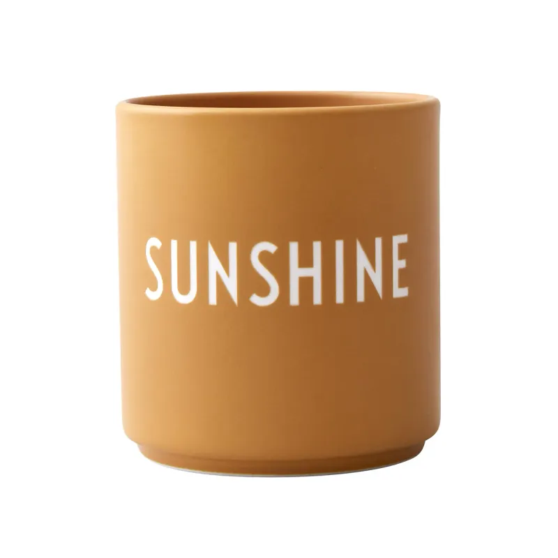 Alternativ bild 0 för Design Letters - Favourite Mugg Sunshine 25 cl Mustard