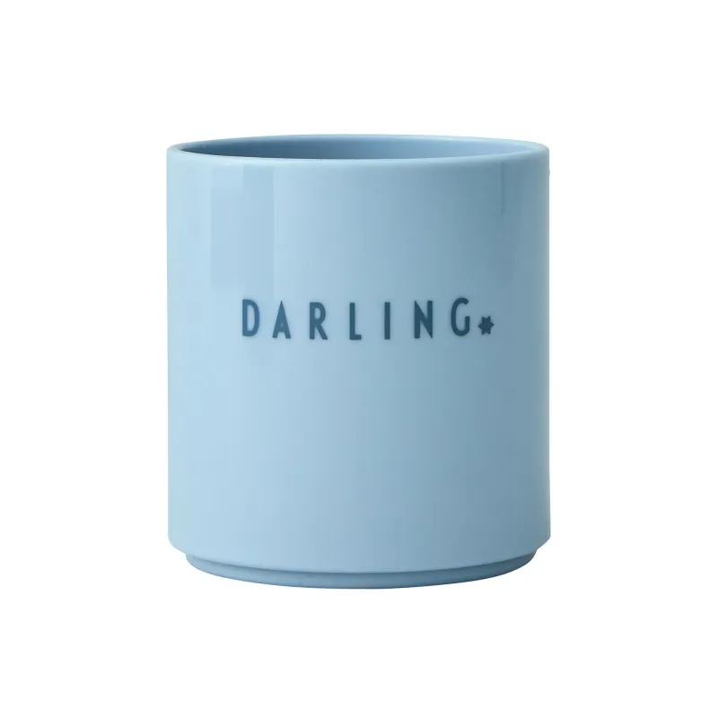 Alternativ bild 0 för Design Letters - Mini Favourite Mugg 17,5 cl Darling Ljusblå