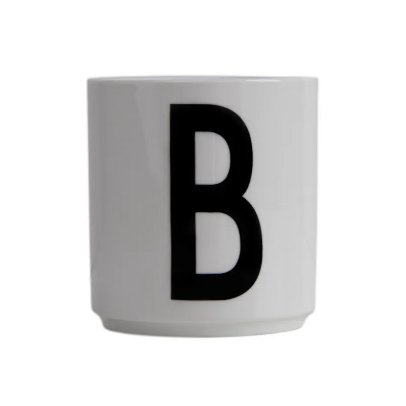 Alternativ bild 0 för Design Letters - Mugg B Vit