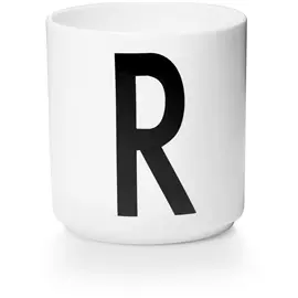 Produktfoto för Design Letters - Mugg R Vit