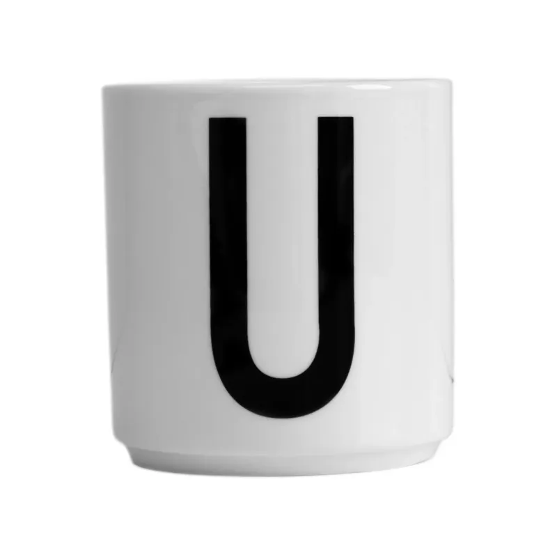 Alternativ bild 0 för Design Letters - Mugg U Vit