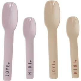 Alternativ bild 0 för Design Letters Skedar Mini Favourite 4-pack (Lavender)