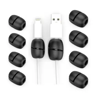 Produktfoto för Desire2 Deskmate Cable Nuggets Black 10-pack