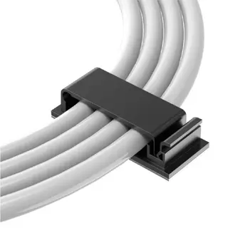 Produktfoto för Desire2 Enfold Cable Clips Black 40-pack
