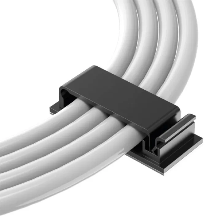 Alternativ bild 0 för Desire2 Enfold Cable Clips Black 40-pack