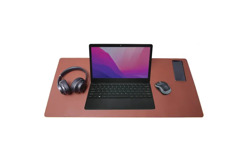 Bild 1 för Desire2 Prestige Pad Desk Mat 400x900mm Brown