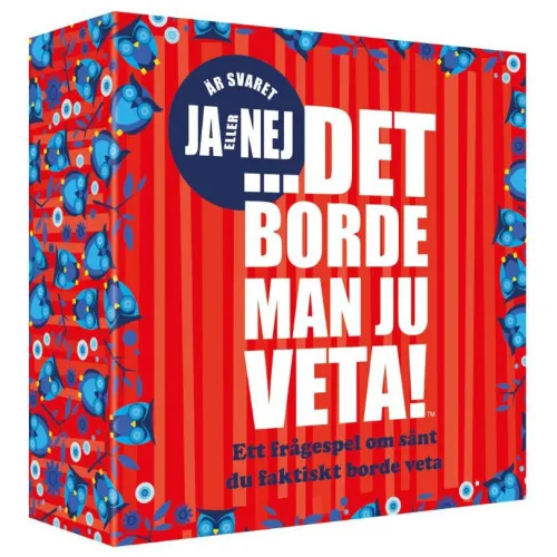 Alternativ bild 0 för Det borde man ju veta! Ja eller Nej Frågespel
