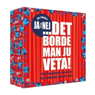 Produktfoto för Det borde man ju veta! Ja eller Nej Frågespel