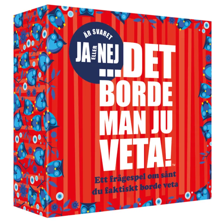 Alternativ bild 0 för Det borde man ju veta! Ja eller Nej Frågespel