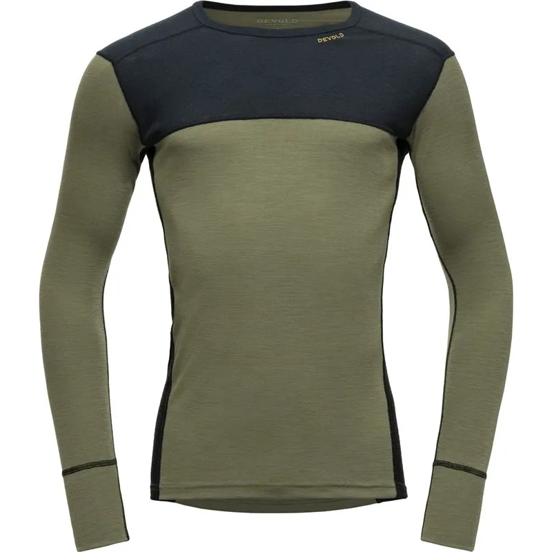 Bild 1 för Devold Lauparen Merino 190Shirt Man Ink/Lichen/Black Ink/Lichen/Black L