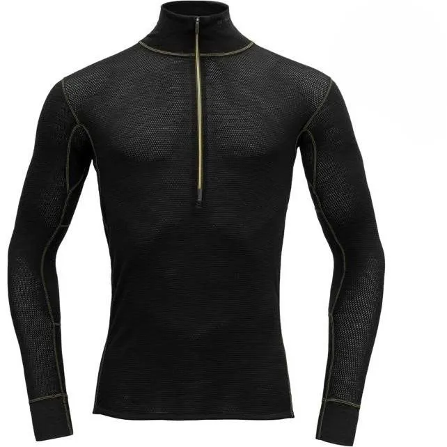 Alternativ bild 0 för Devold Wool Mesh 190 Zip Neck Man Caviar