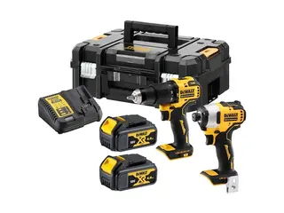 Produktfoto för DeWALT DCK2062M2T-QW, Mutterdragare, 1/4, Batteri, 18 V