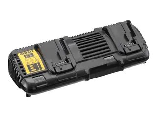 Produktfoto för DeWALT XR - Batteriladdare - 2 x batterier laddas - 4 A - för 20V MAX* Compact XR  20V MAX* Premium XR  XR DCB125, DCB182, DCB184, DCB187-XJ