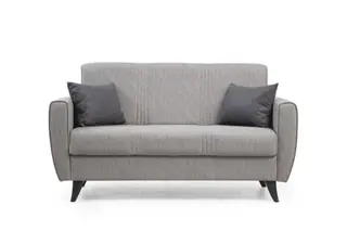 Produktfoto för Dewan Bäddsoffa 2-sits - Ljusgrå