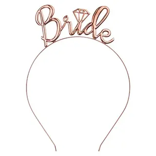 Produktfoto för Diadem "Bride" Roséguld