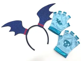 Produktfoto för Diadem och Handskar Vampyrina Barnmaskerad
