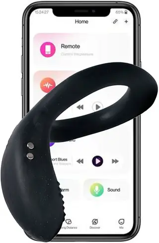 Produktfoto för DIAMO VIBRATING COCK RING