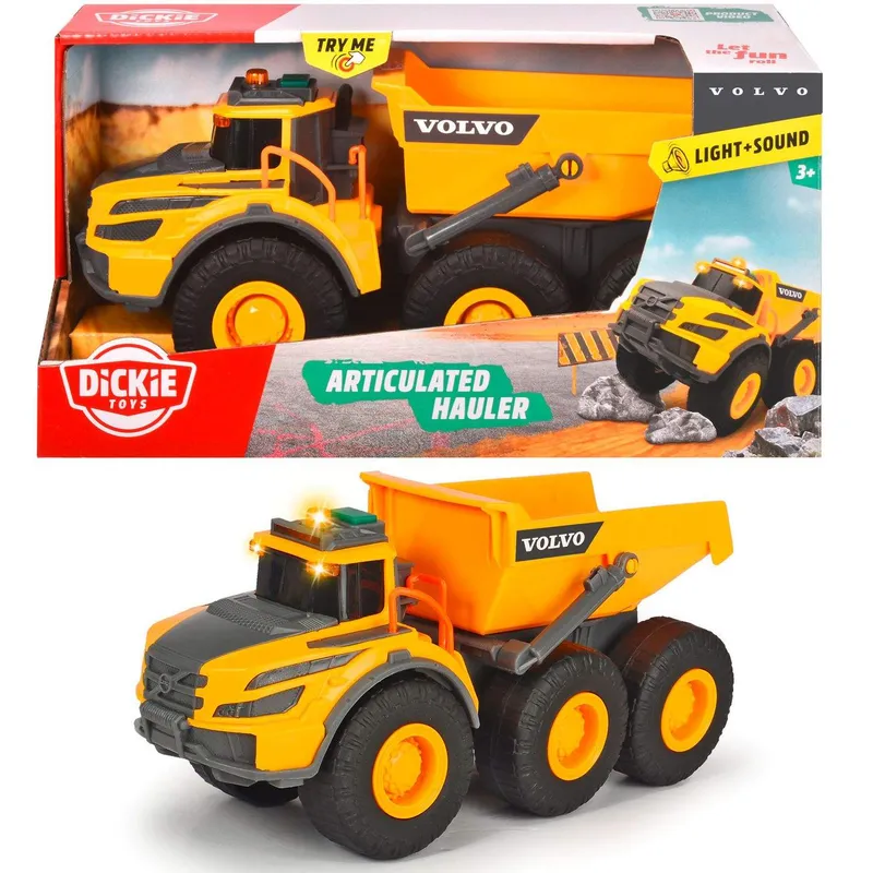 Bild 1 för Dickie Toys Byggfordonsmodell Volvo Färdig modell Byggfordonsmodell bygg