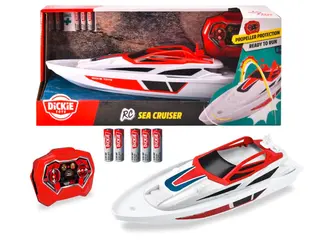 Produktfoto för Dickie Toys R/C Båt Sea Cruiser 34 cm