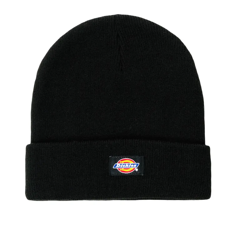 Bild 2 för Dickies - Svart cuff Beanie - Gibsland Black Cuff @ Hatstore