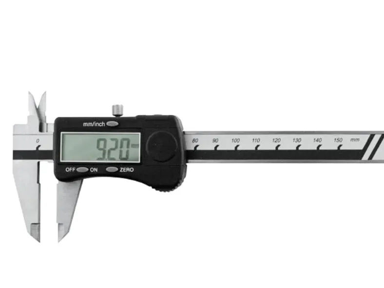 Alternativ bild 0 för Digitalt skjutmått 0-150 x 0,01 mm med käftlängd 40 mm
