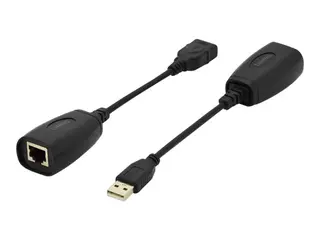 Produktfoto för DIGITUS DA-70139-2 USB Extender USB1.1 up to 45 m / 150 ft for use with Cat5/5e/6 (UTP STP or SFT) cable
